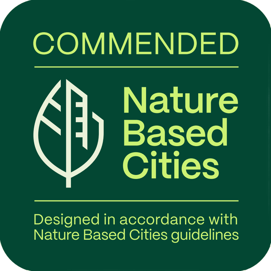 Nature Based Cities Commended Accreditation Badge