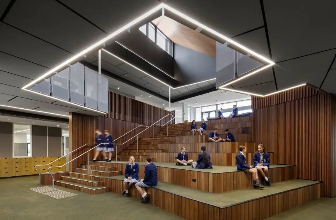 Overnewton College Middle School, ESD consulting by Ark Resources