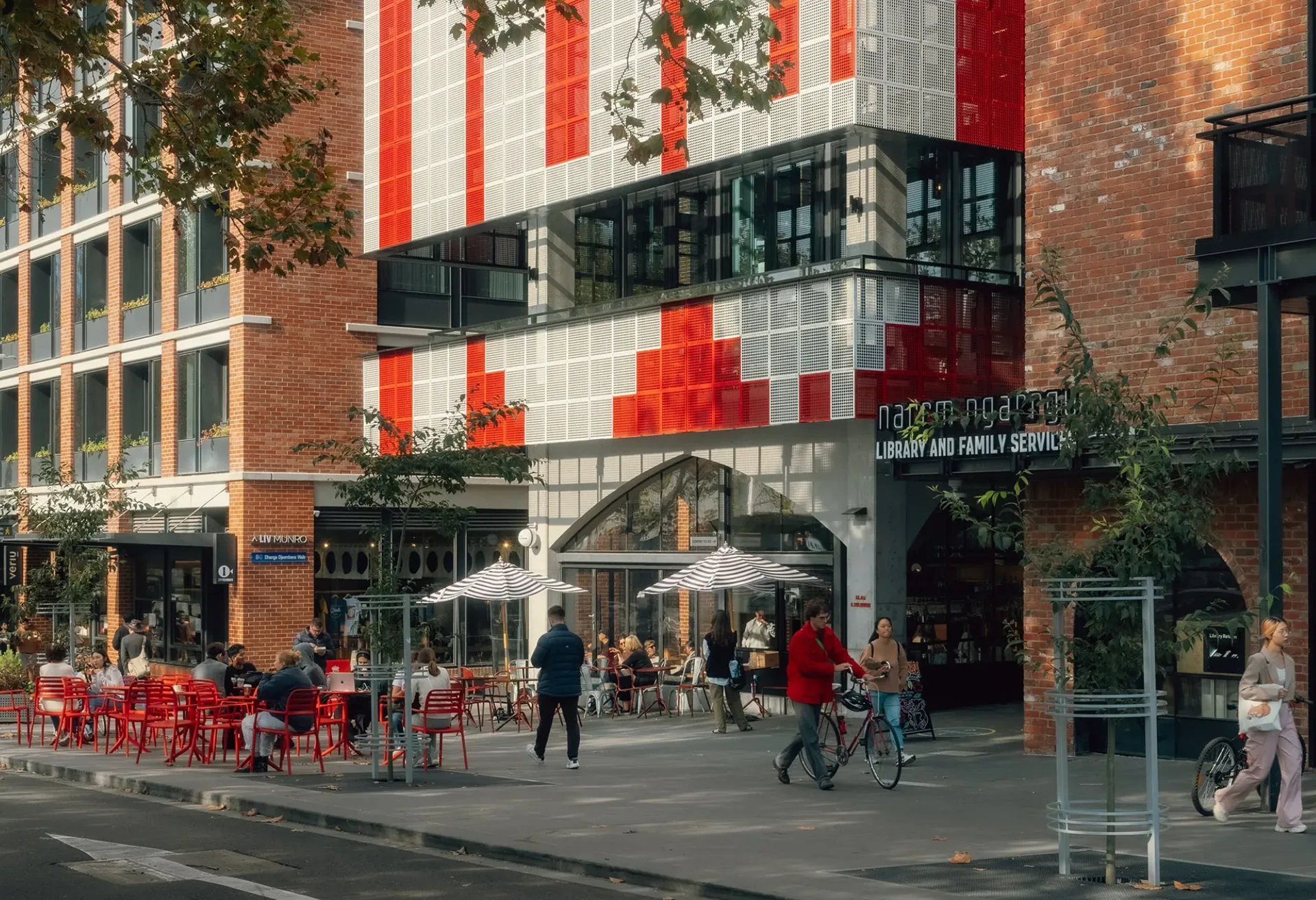 QVM Tower - Munro Library & Community Hub, ESD consulting by Ark Resources