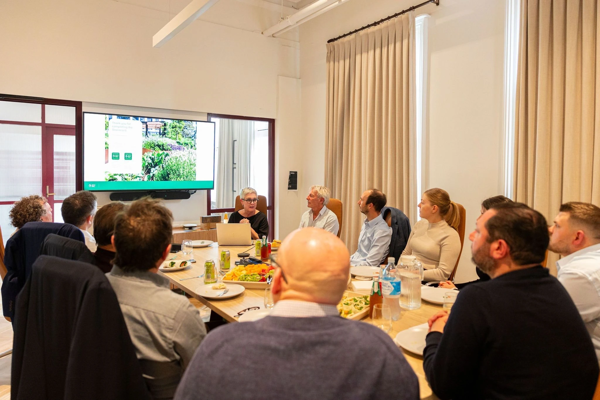 Damon Nagel addressing the roundtable in Adelaide